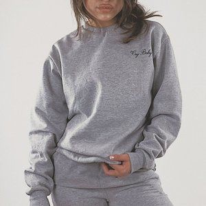 CryBaby cozy signature crewneck
